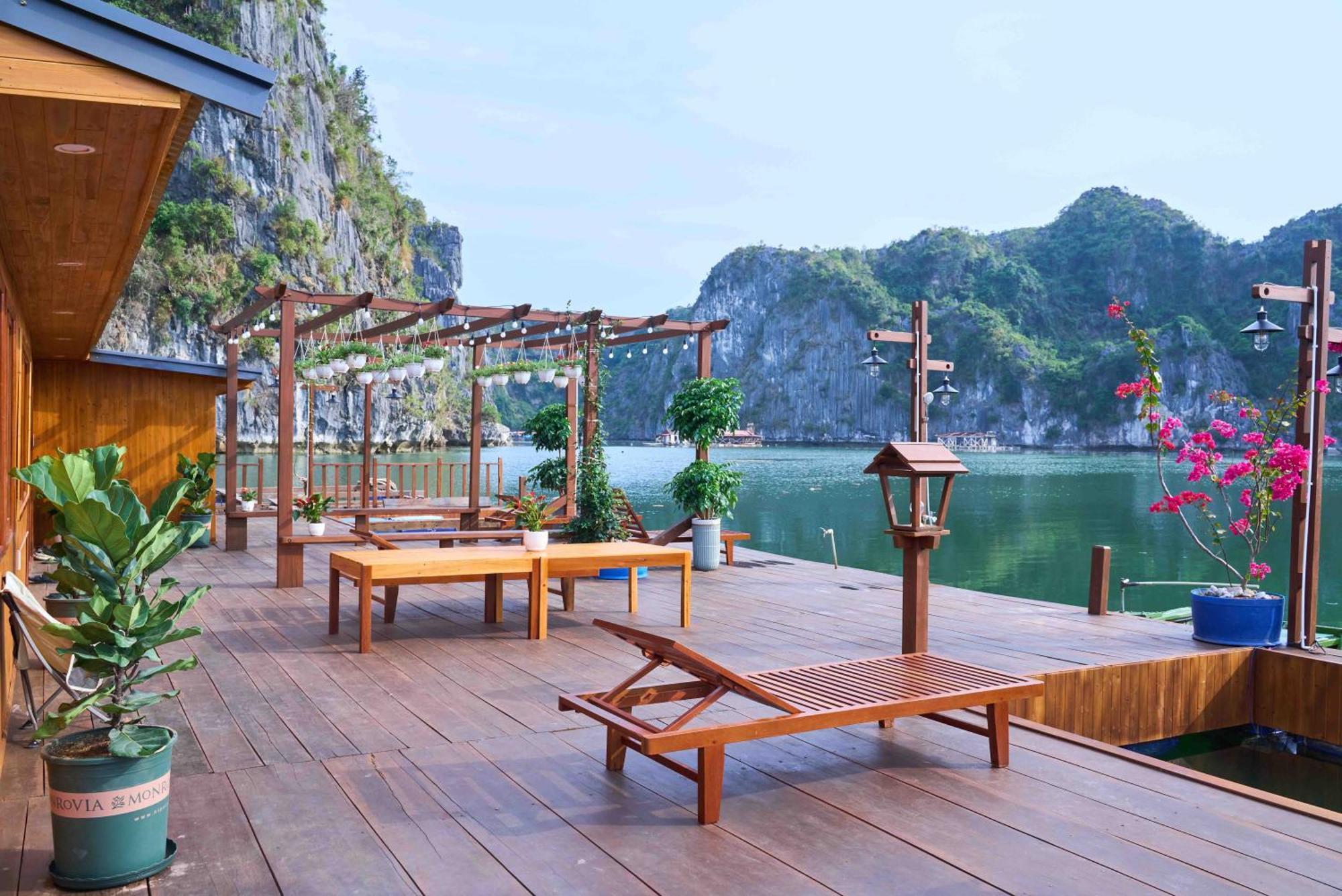 Lan Ha Floating Homestay Dong Khe Sau Eksteriør bilde