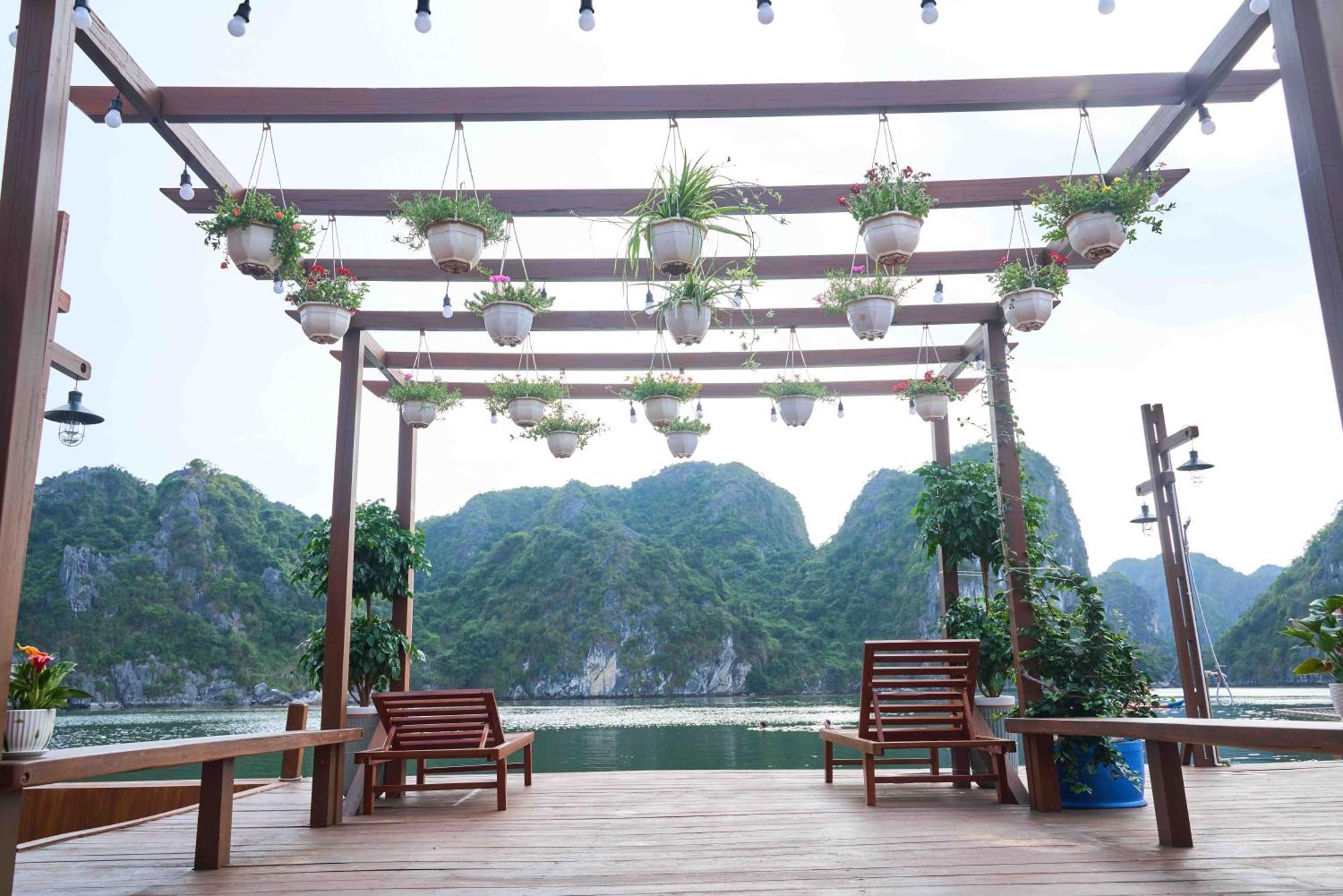 Lan Ha Floating Homestay Dong Khe Sau Eksteriør bilde