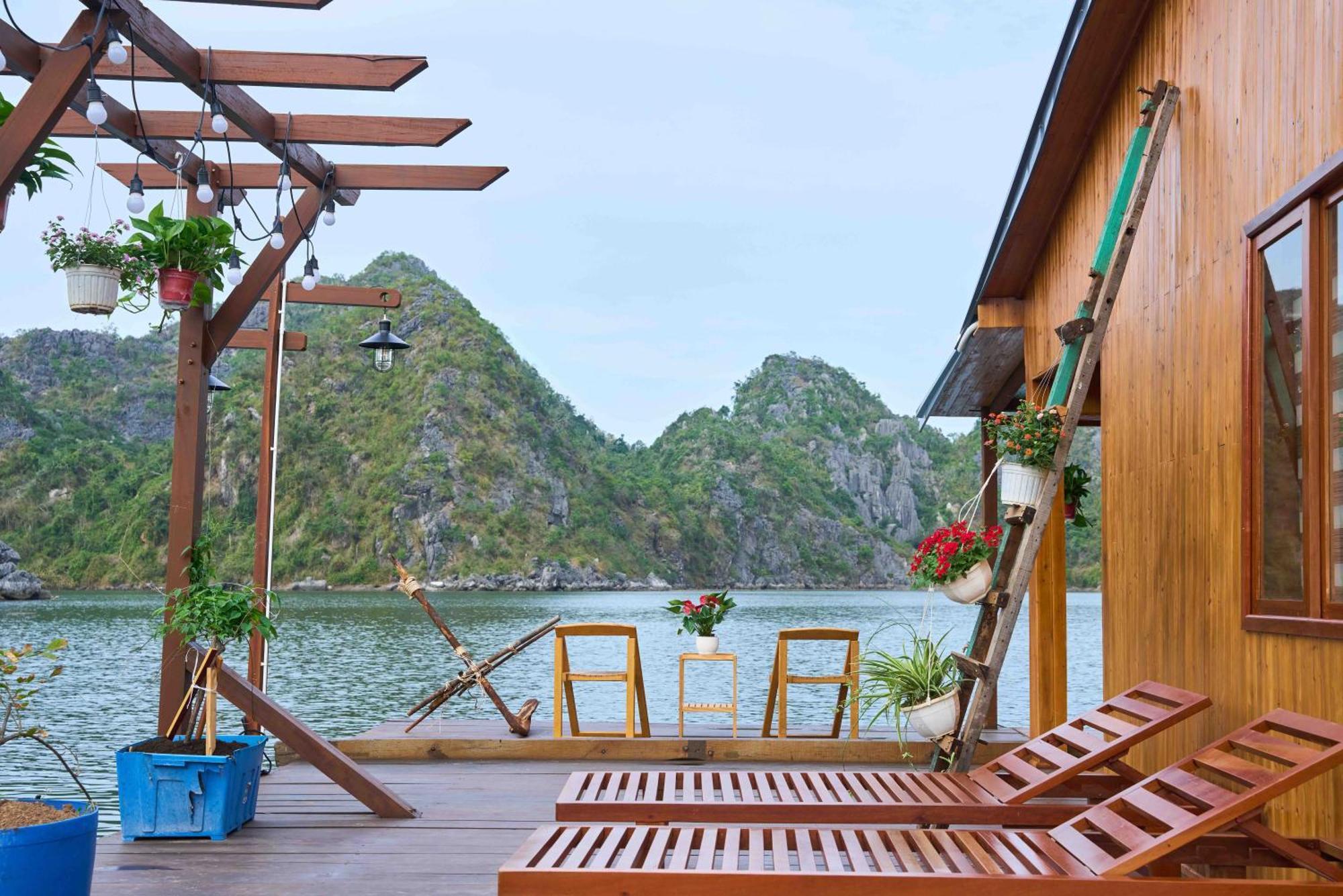 Lan Ha Floating Homestay Dong Khe Sau Eksteriør bilde